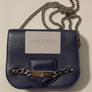 Jimmy Choo Shadow Leather Crossbody Bag Very Good/Excellent Condition